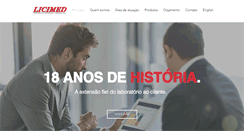 Desktop Screenshot of licimed.com.br